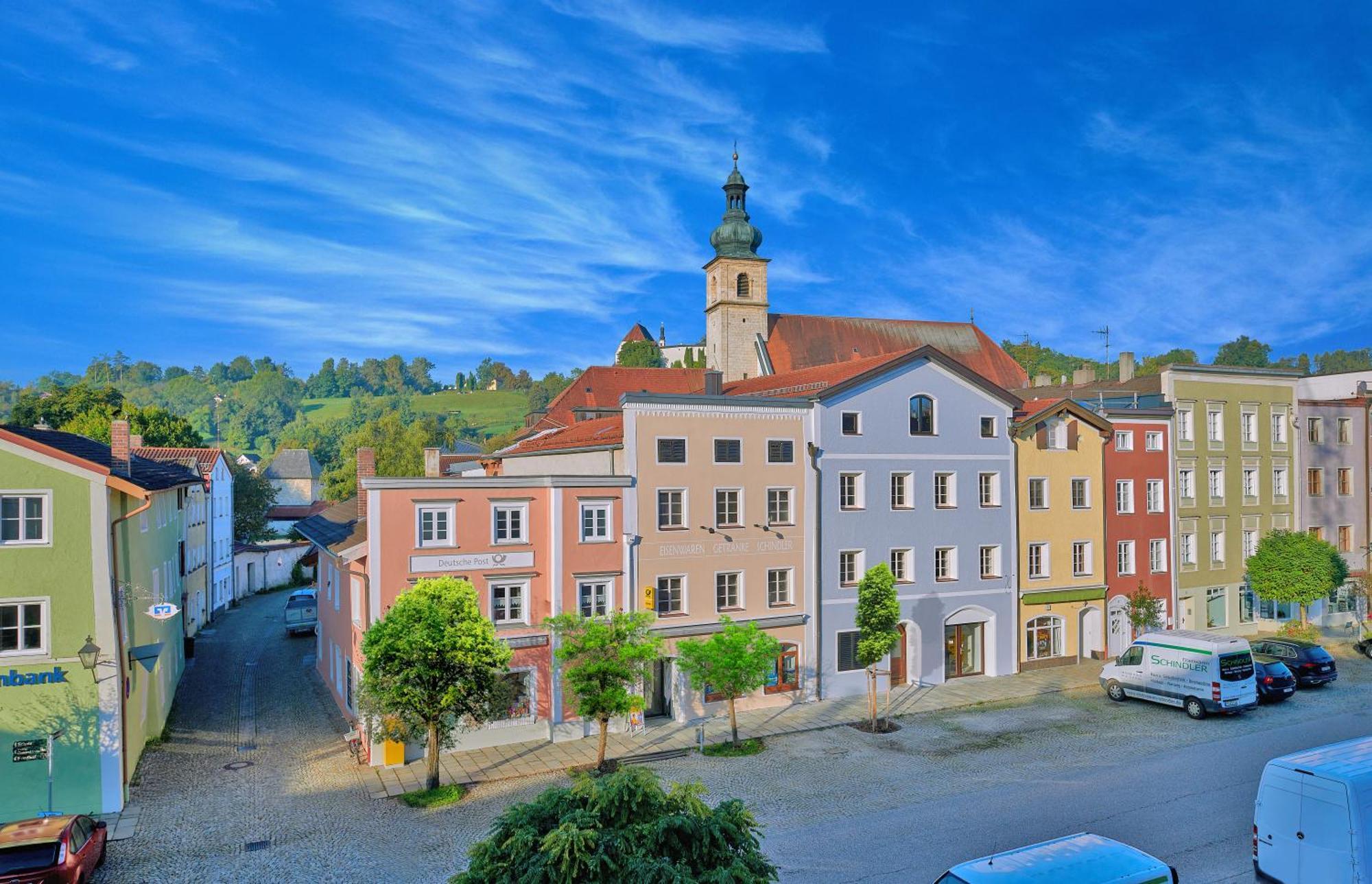 Ferienwohnung Stadtplatz 28 Tittmoning Burghausen Salzburg Familie Kültér fotó